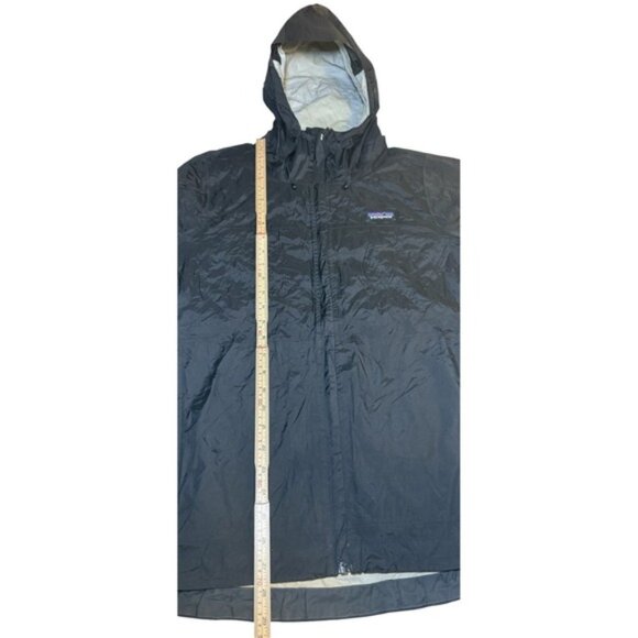 Patagonia Torrentshell Rain Jacket Women's Large Black Full Zip Hooded - Picture 11 of 11